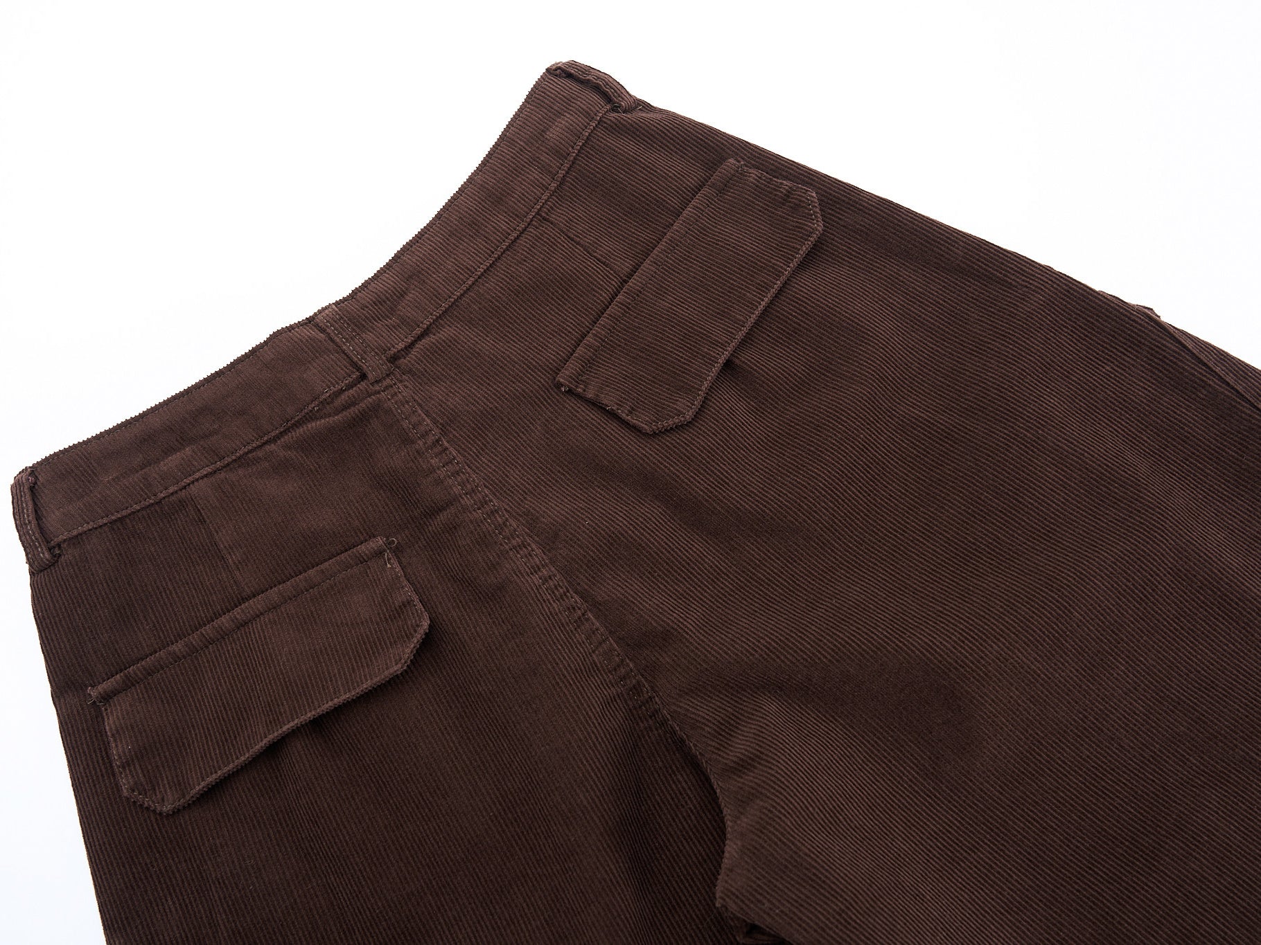 3-6-5.shop Corduroy Cargo Wide-Leg Pants