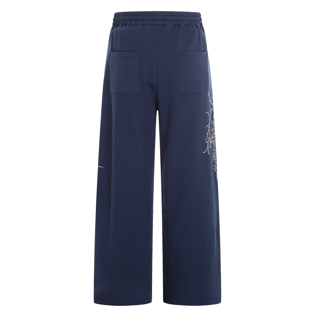 3-6-5.shop Gothic Line Graphic Wide-Leg Sweatpants