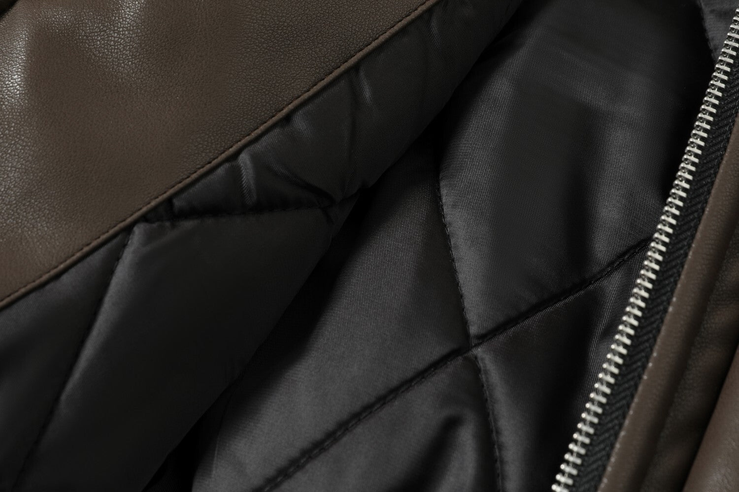 3-6-5.shop Fireman-Clasp PU Jacket