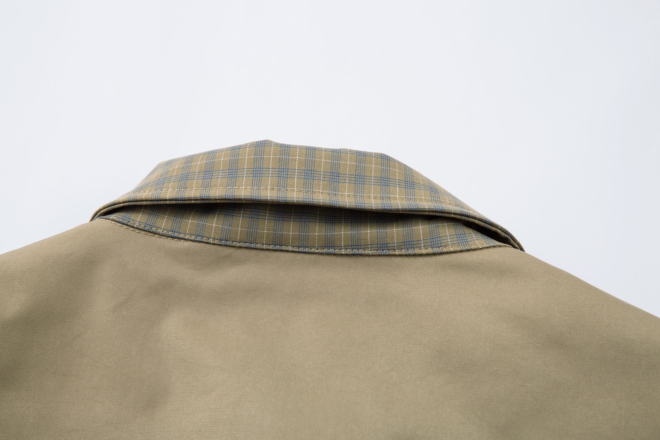 3-6-5.shop Reversible Check Panel Jacket