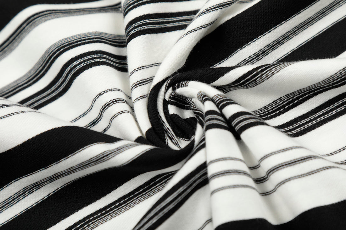 3-6-5.shop Striped Long Sleeve Tee