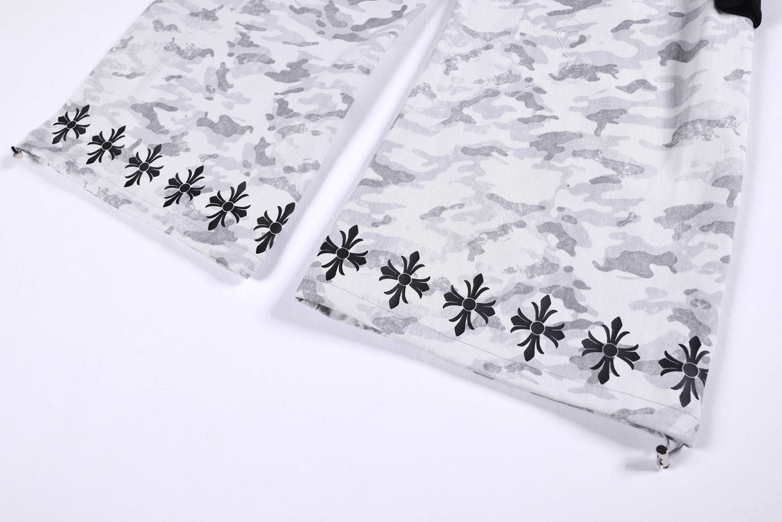 3-6-5.shop Camo Graphic Cargo Pants