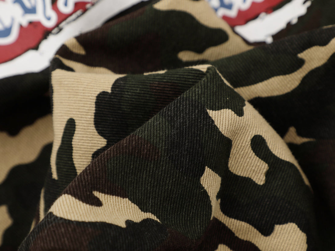 3-6-5.shop Camo Patch Fur Hoodie Jacket