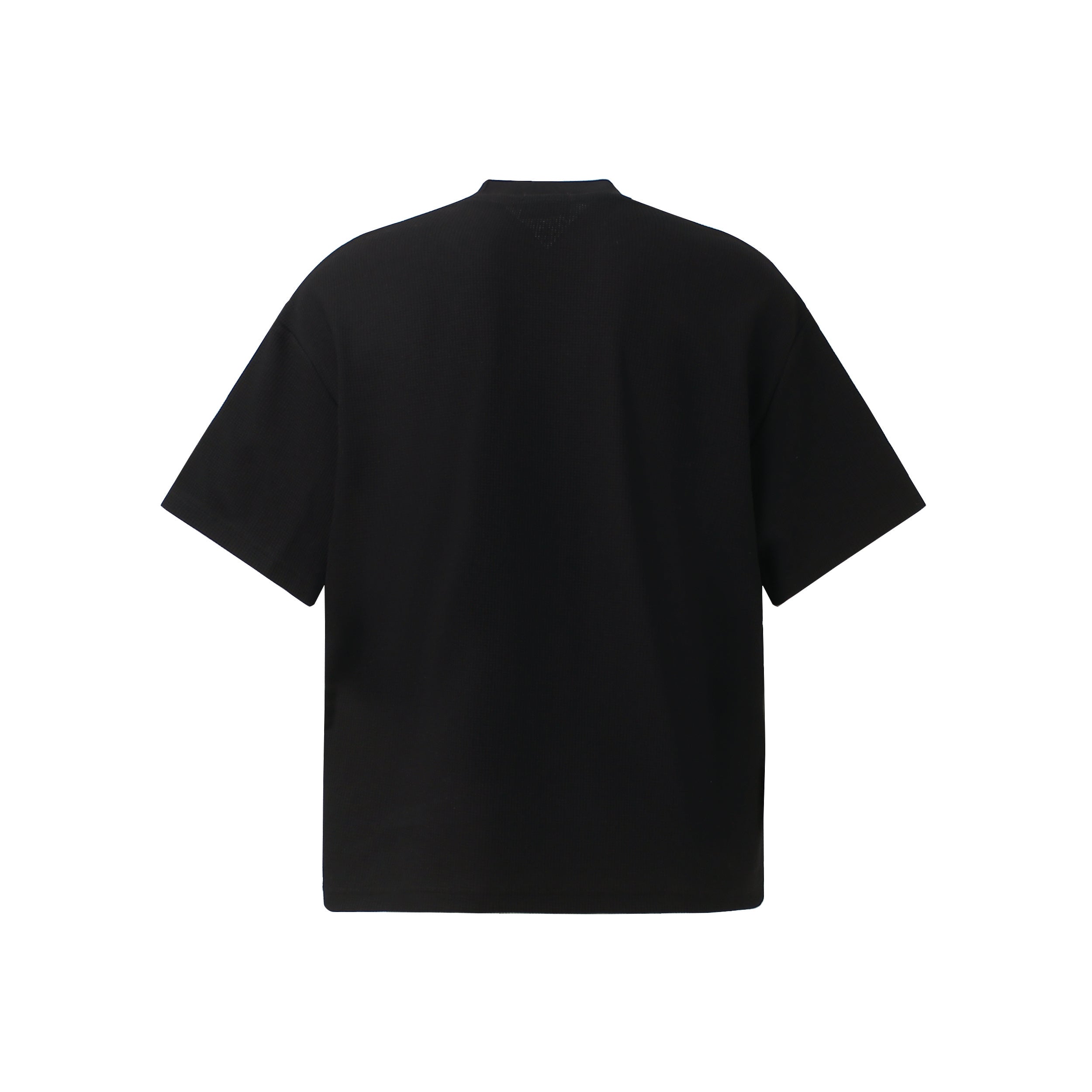 3-6-5.shop Vintage Newspaper Graphic Waffle Tee