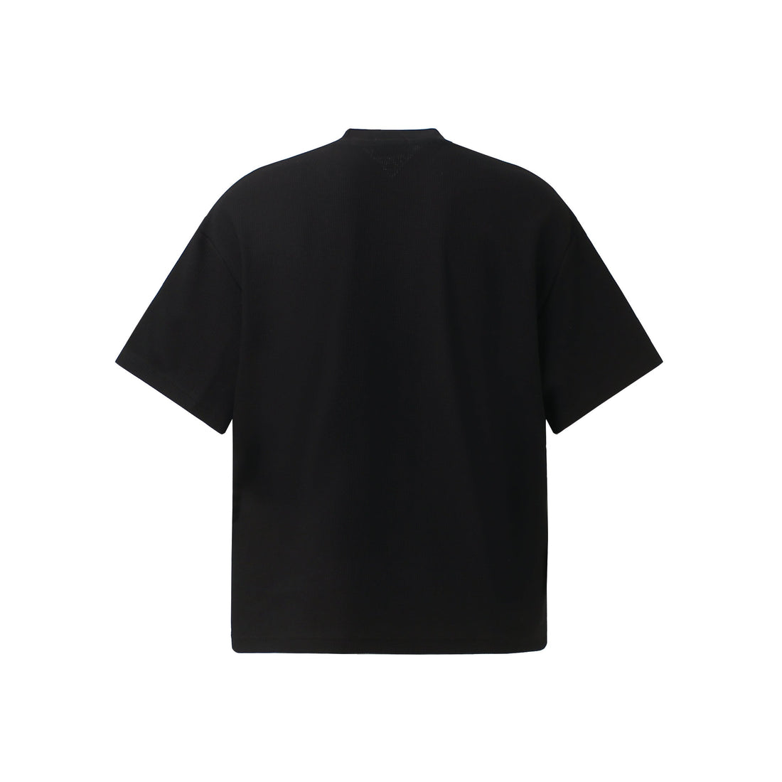 3-6-5.shop Vintage Newspaper Graphic Waffle Tee