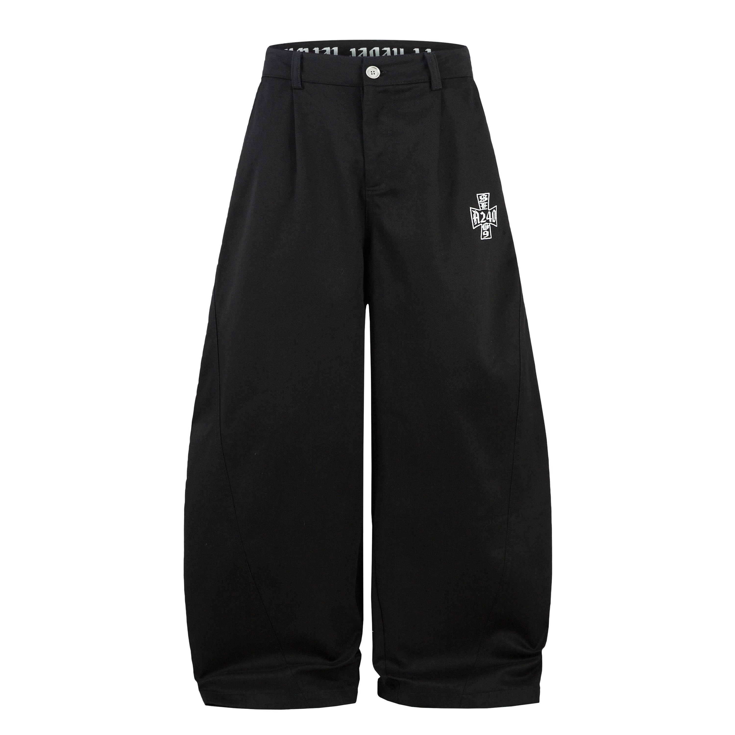 3-6-5.shop Curved Silhouette Pants