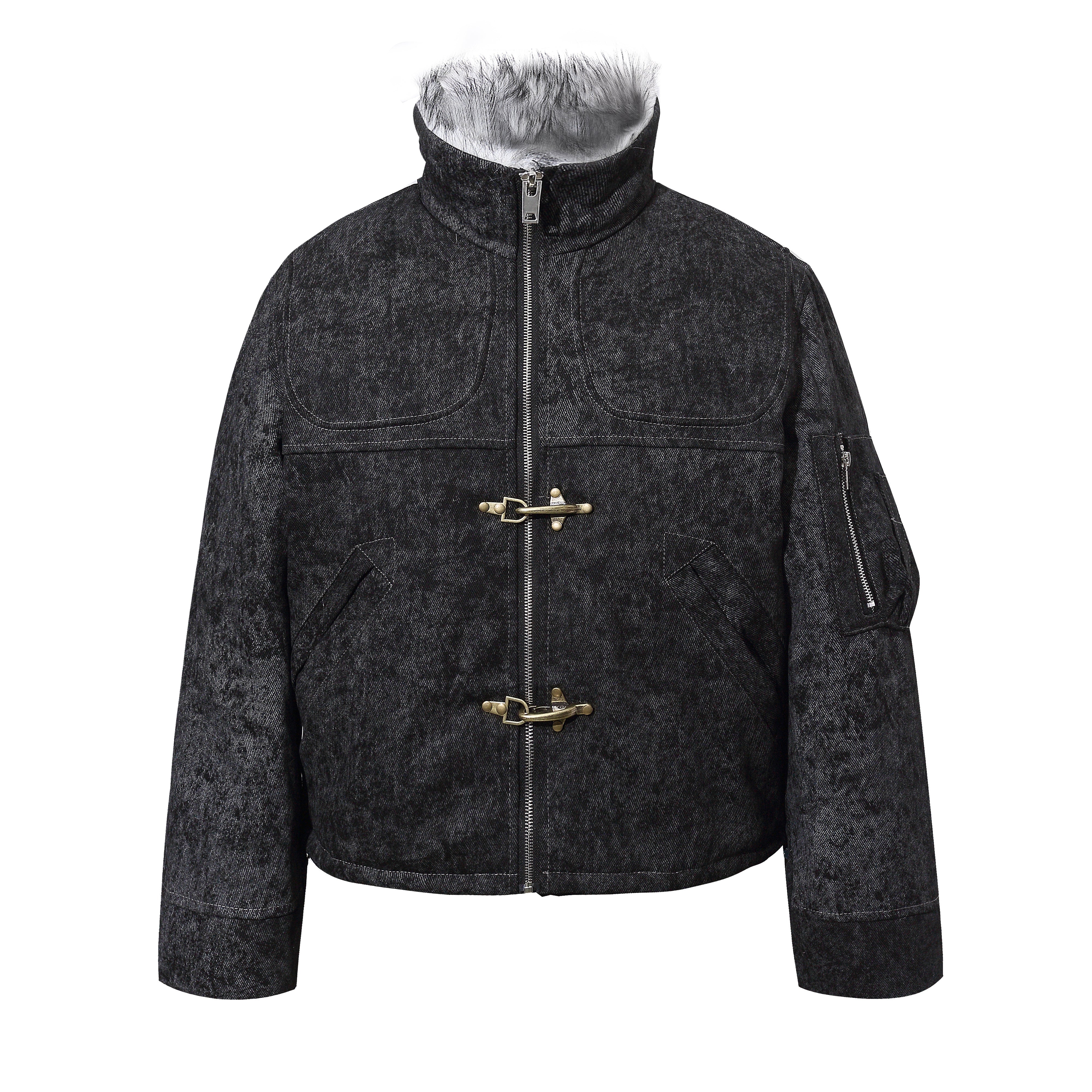 3-6-5.shop Vintage Toggle Cotton Jacket