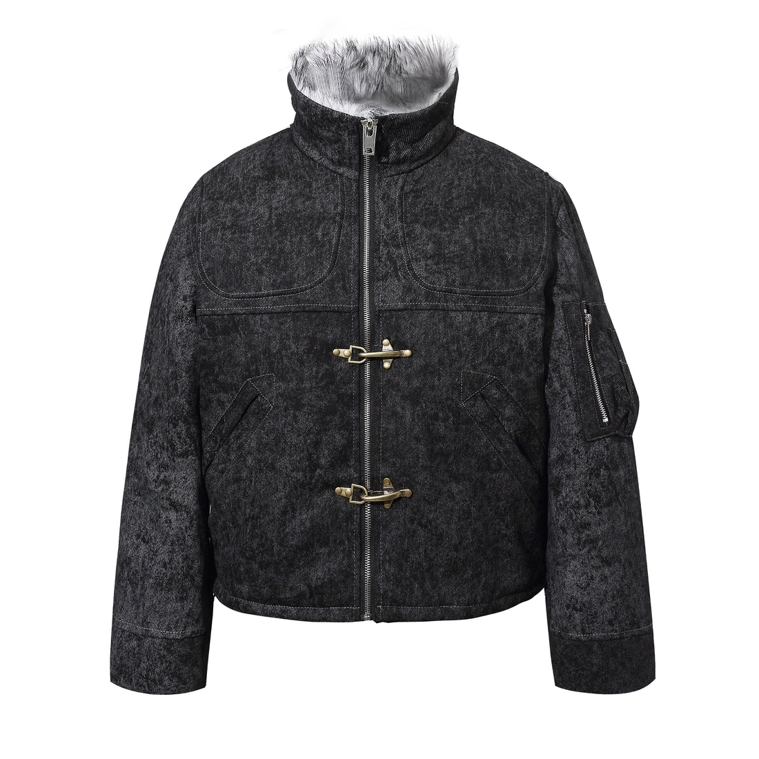 3-6-5.shop Vintage Toggle Cotton Jacket