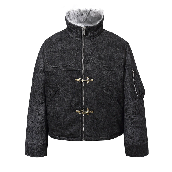 3-6-5.shop Vintage Toggle Cotton Jacket