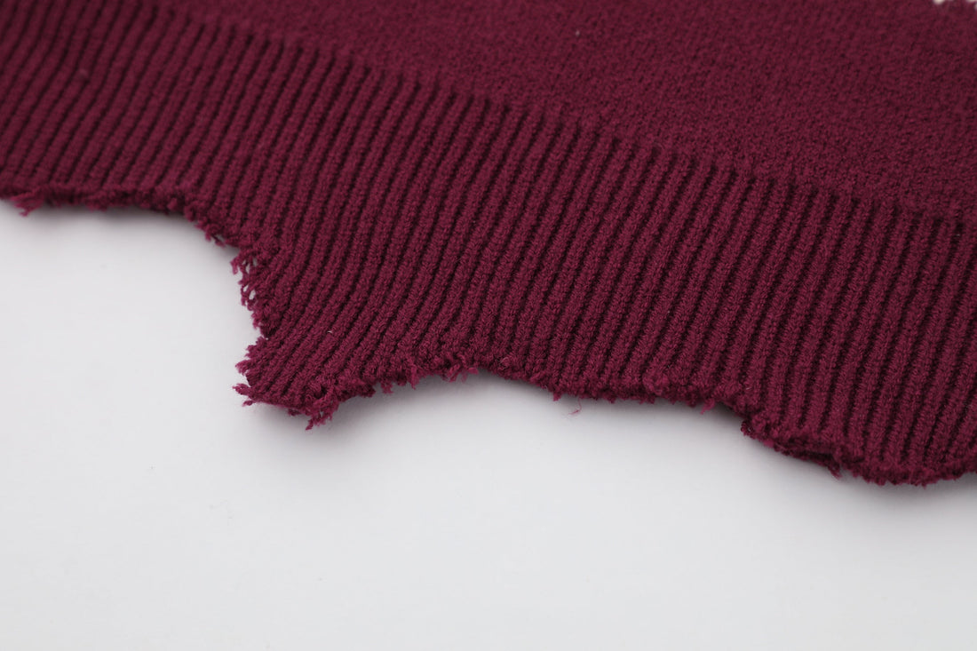 3-6-5.shop Flame Spider Distressed Knit Sweater