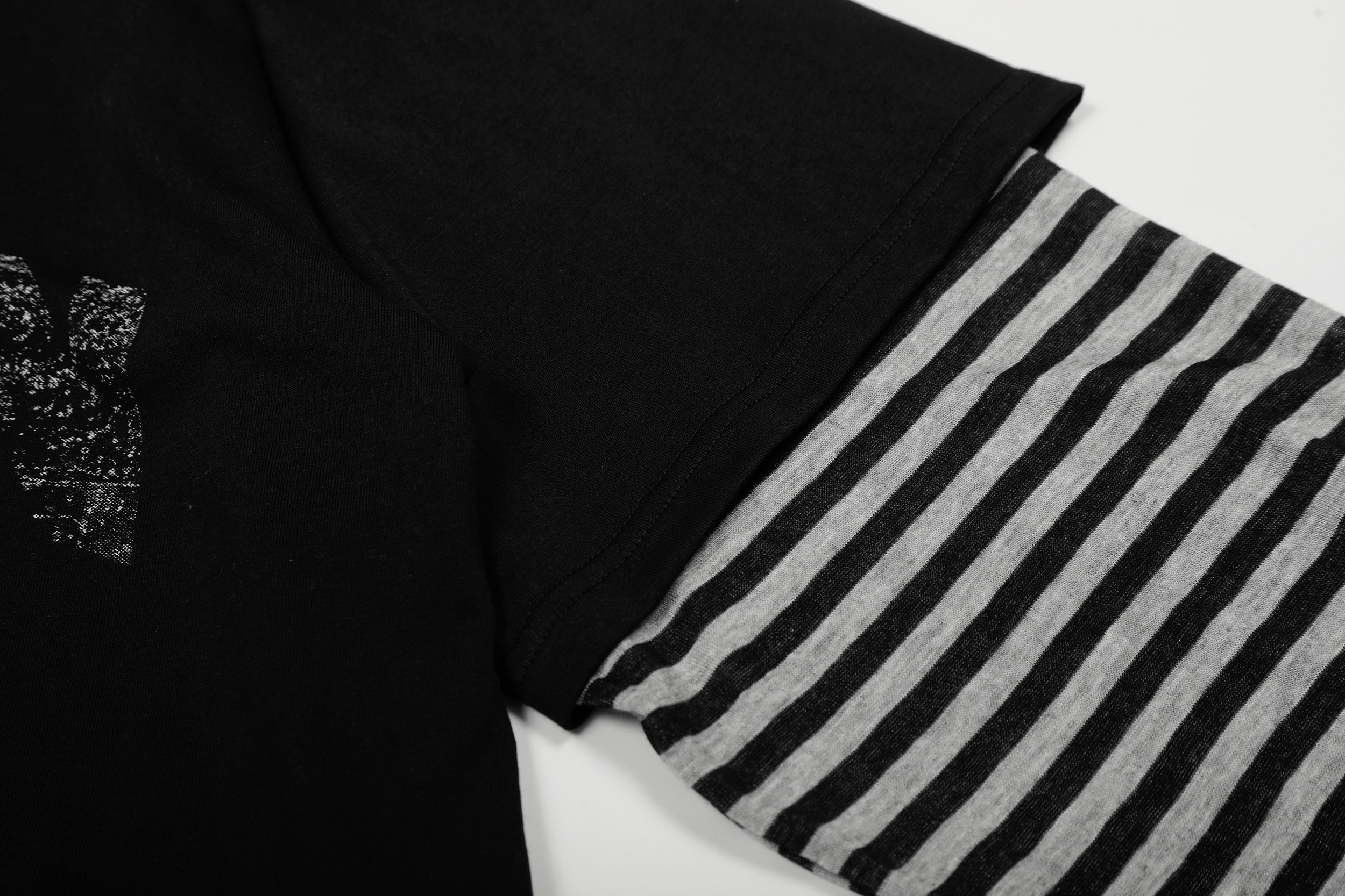 3-6-5.shop Layered Graphic Long Sleeve Tee