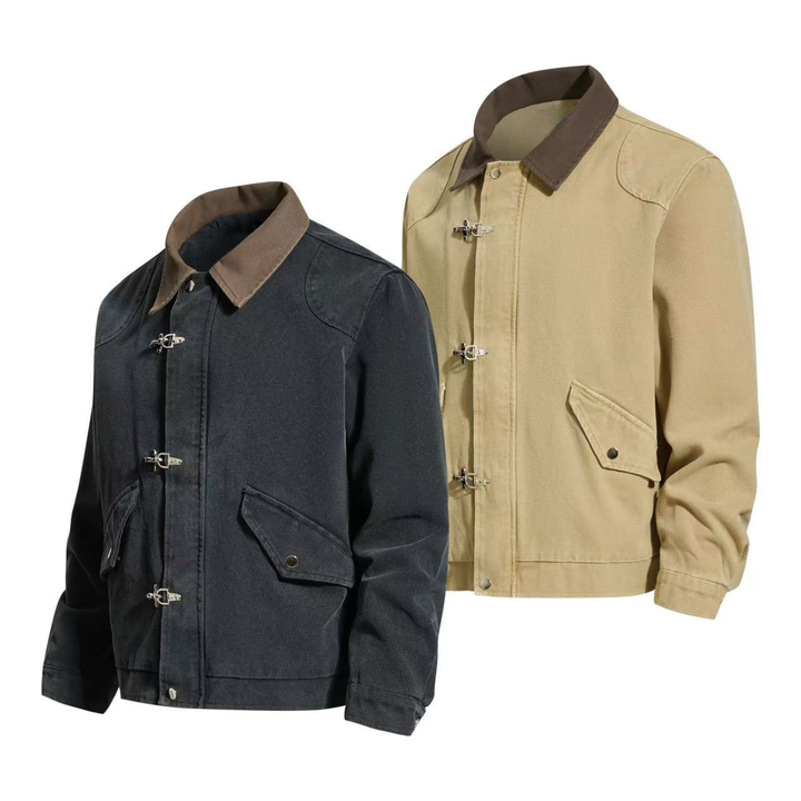 3-6-5.shop Classic Toggle Work Jacket