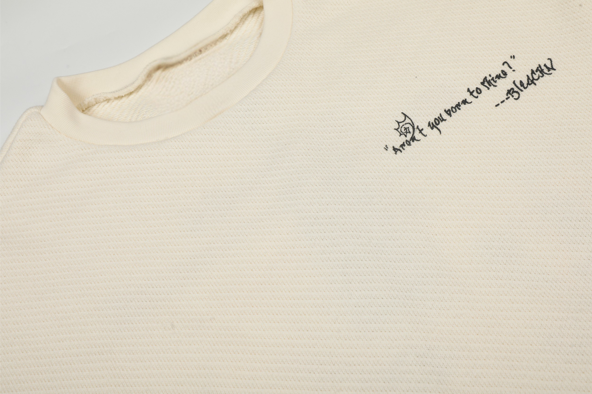 3-6-5.shop Graphic Textured Sweatshirt