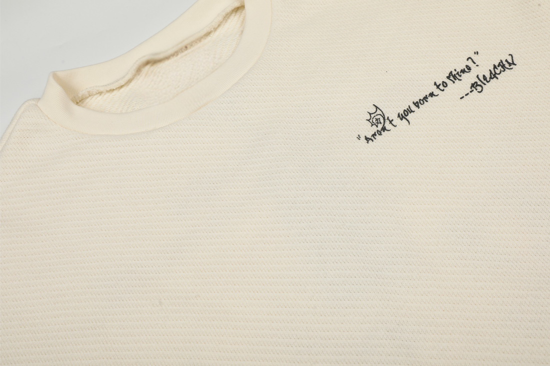 3-6-5.shop Graphic Textured Sweatshirt