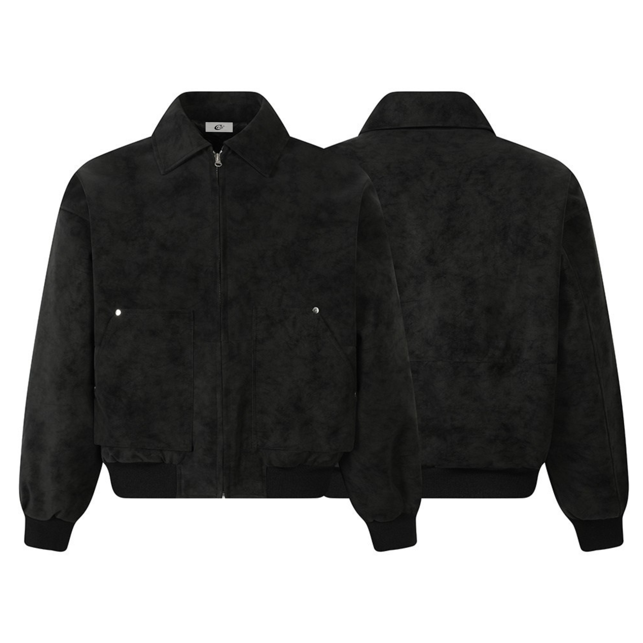 3-6-5.shop Vintage Suede Texture Jacket
