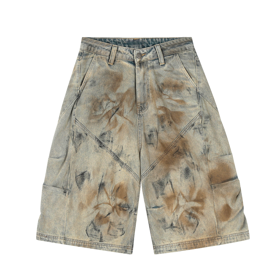 3-6-5.shop Vintage Spray-Dye Shorts