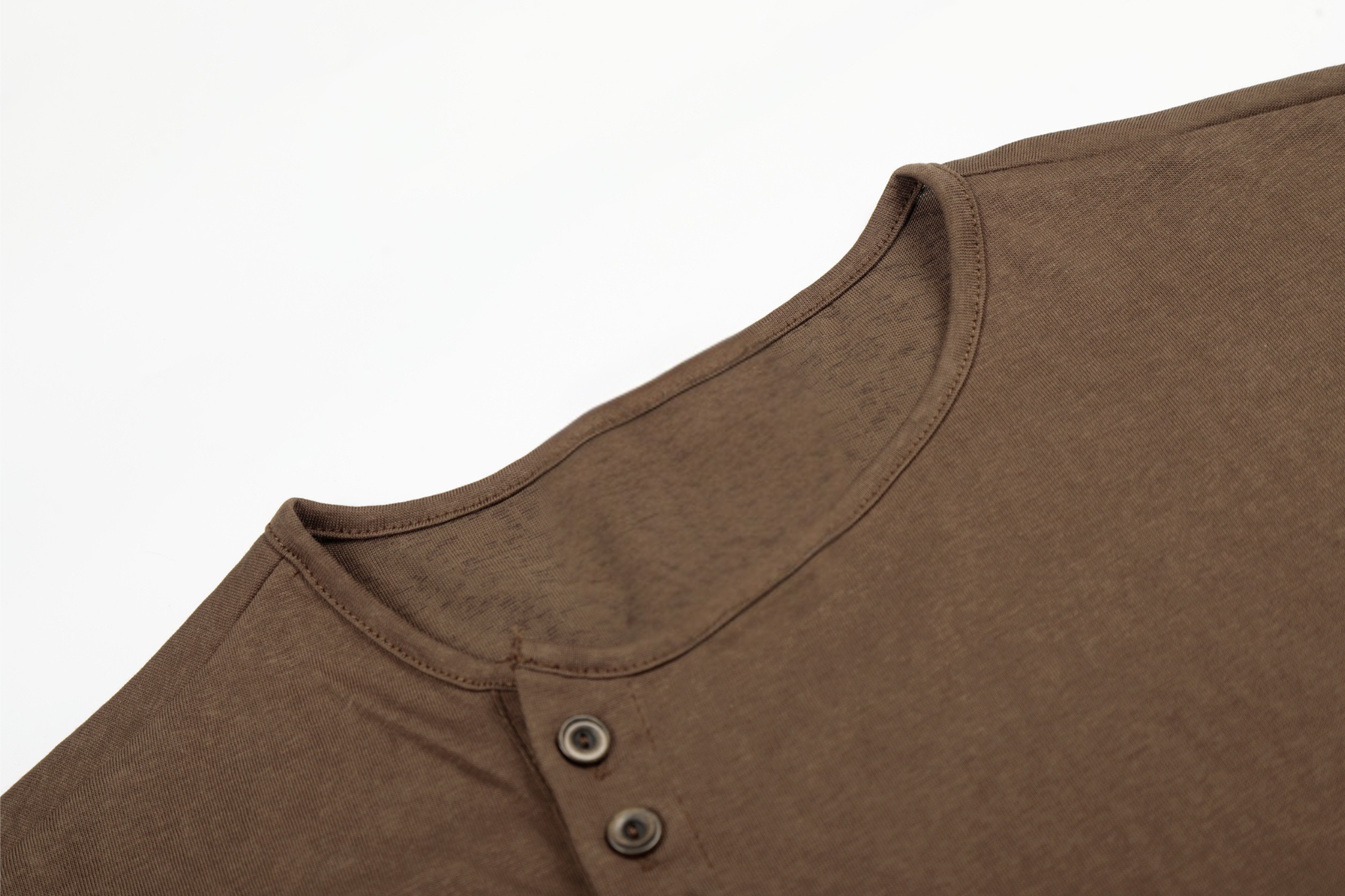 3-6-5.shop Classic Henley Long Sleeve Tee
