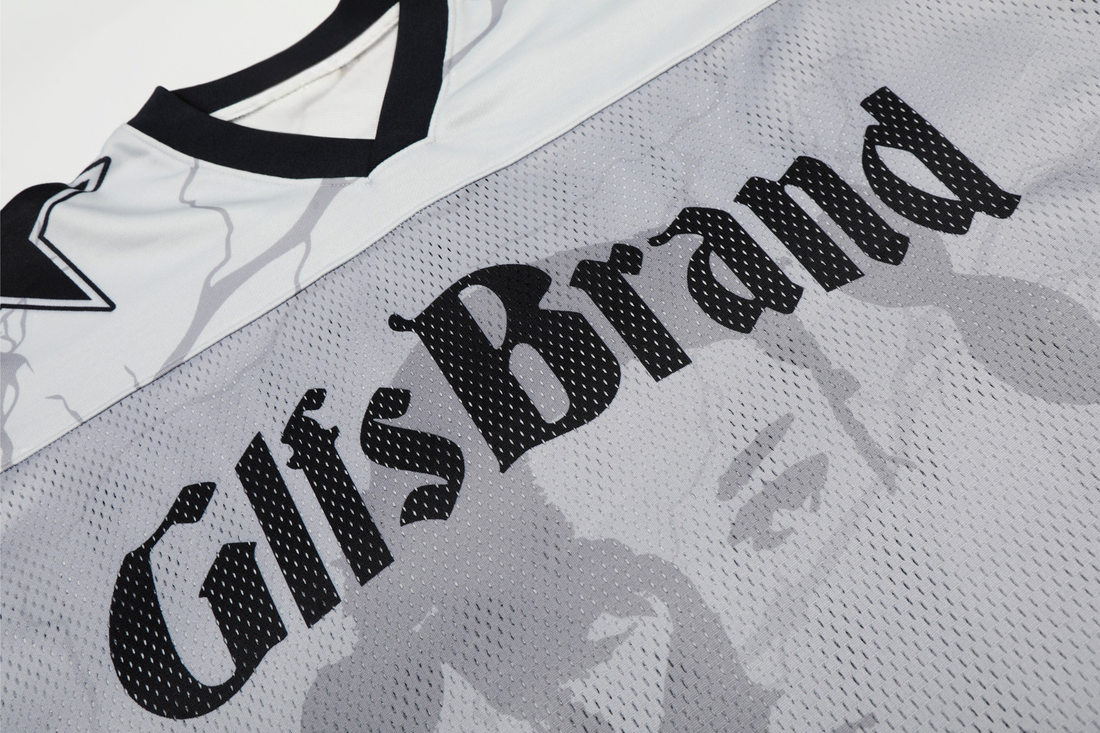 3-6-5.shop Portrait Graphic Mesh Jersey
