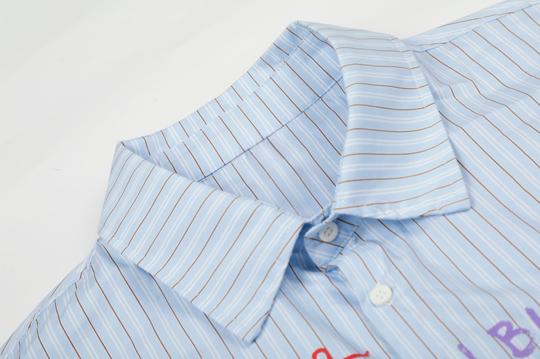 3-6-5.shop Handwritten Stripe Shirt