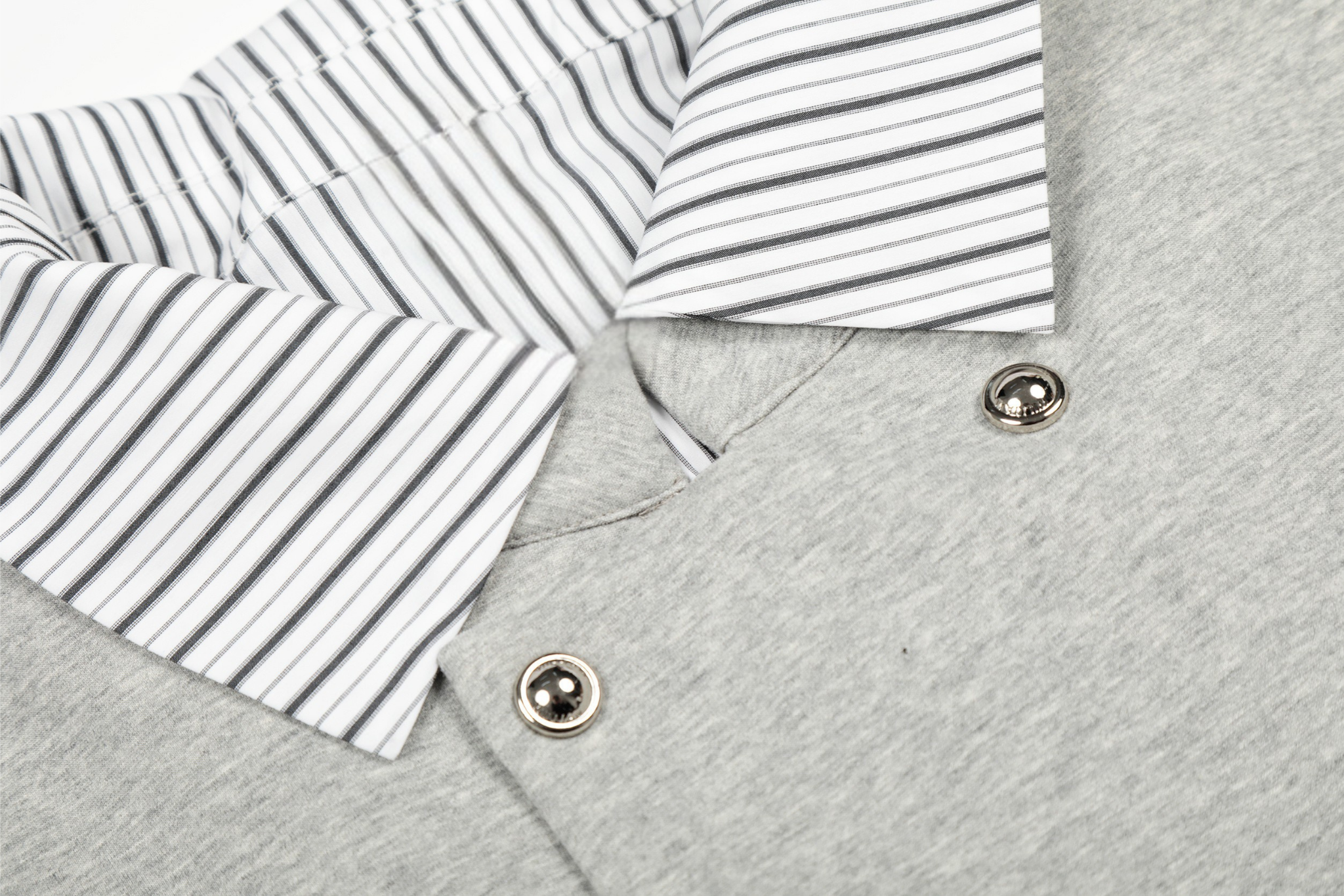 3-6-5.shop Double-Breasted Layered Stripe Jacket