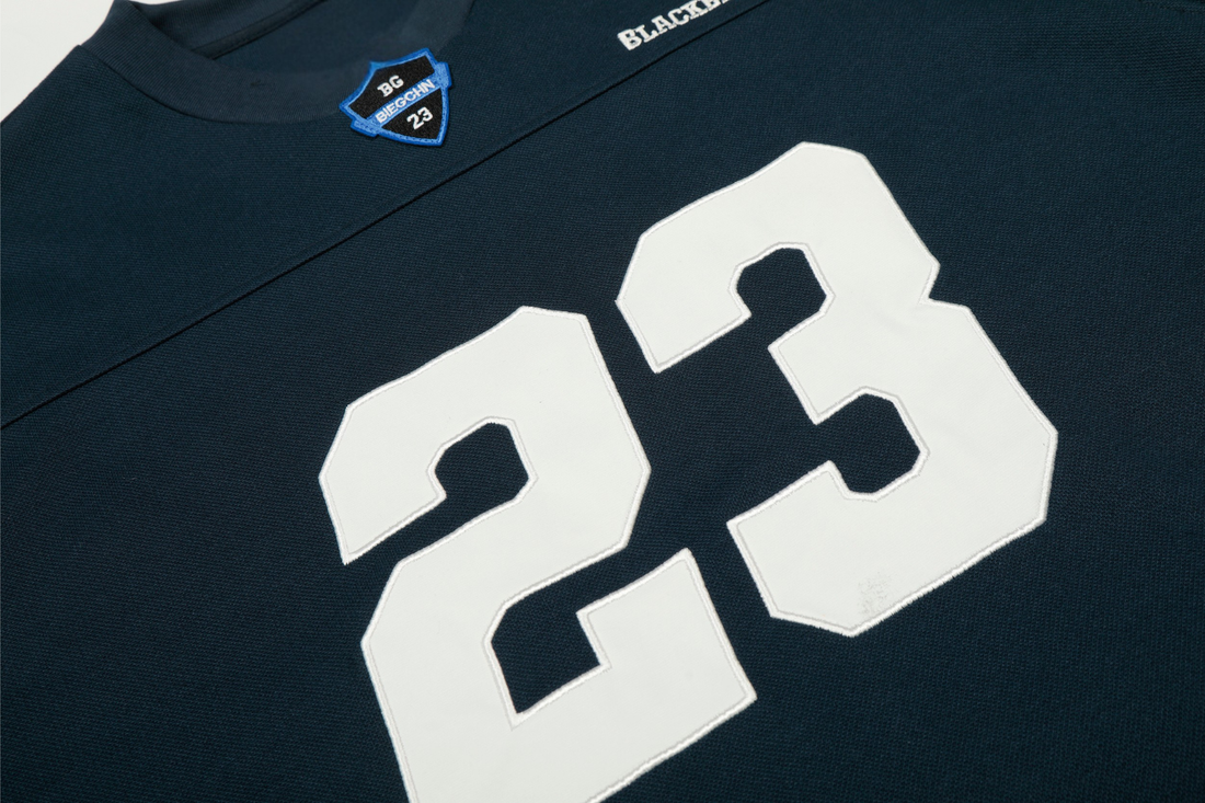 3-6-5.shop Varsity Graphic Long Sleeve Tee