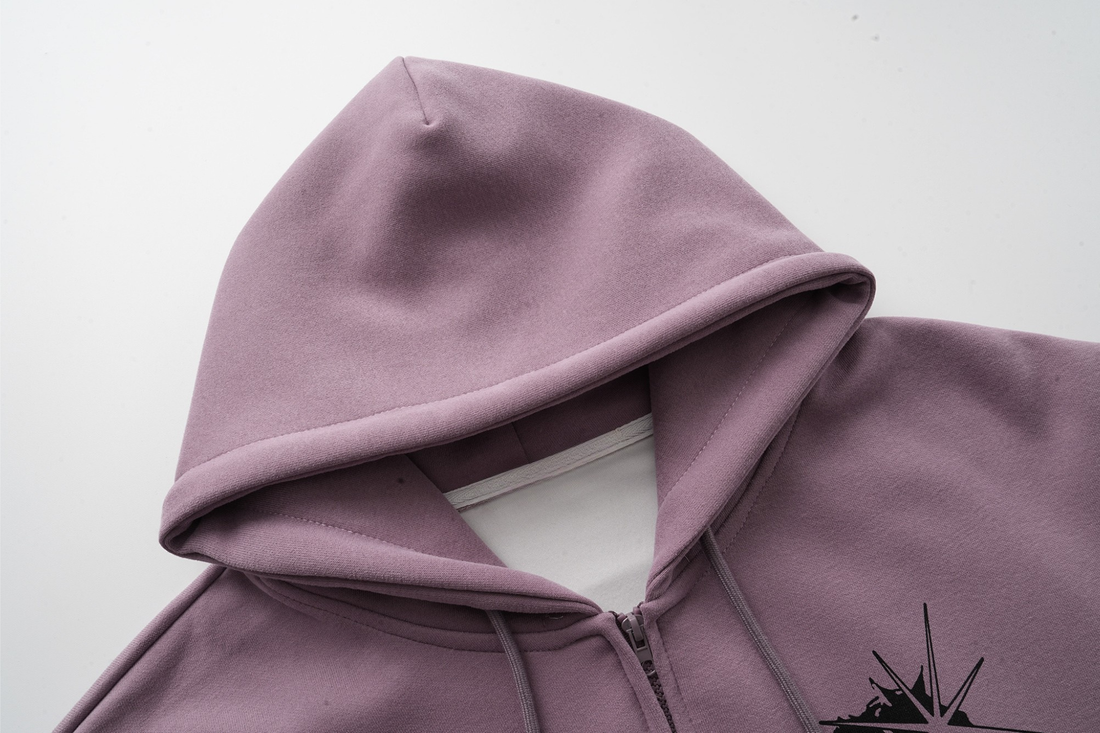 3-6-5.shop Graphic Zip Hoodie