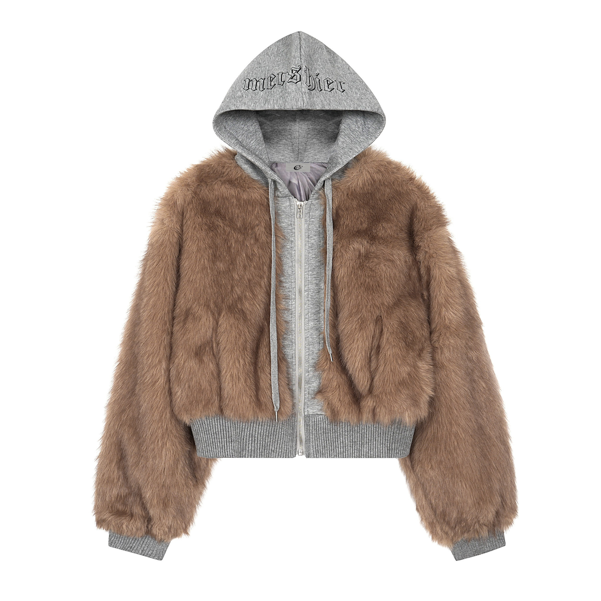 3-6-5.shop Faux Fur Hooded Jacket