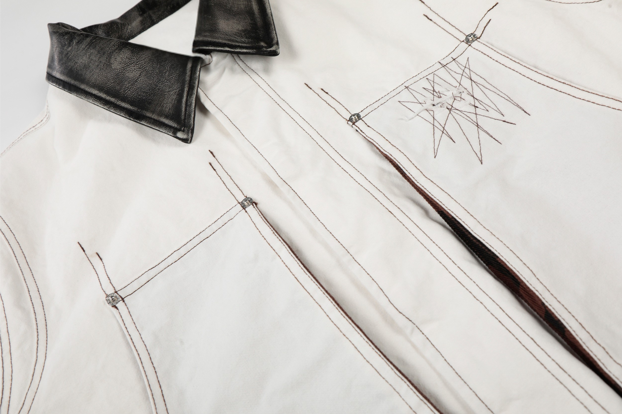 3-6-5.shop Sketch Detail Bomber Jacket