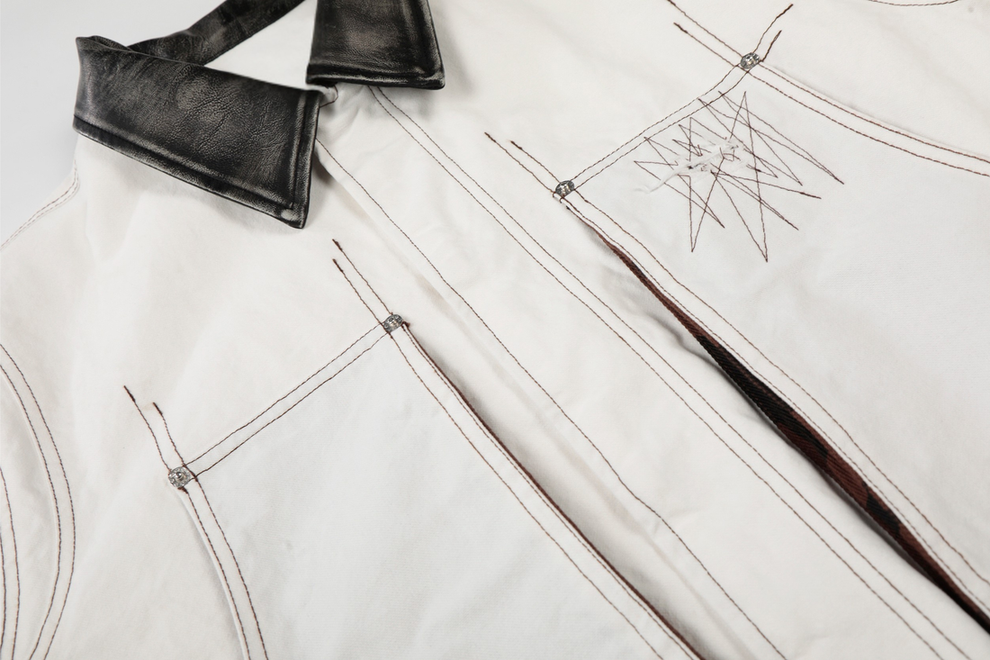 3-6-5.shop Sketch Detail Bomber Jacket