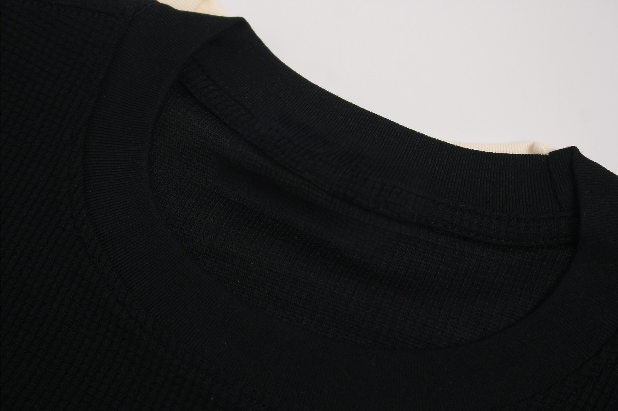 3-6-5.shop Vintage Newspaper Graphic Waffle Tee