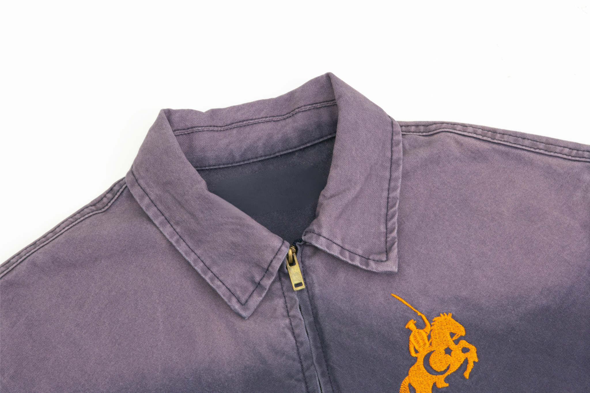 3-6-5.shop Vintage Washed Zip Jacket