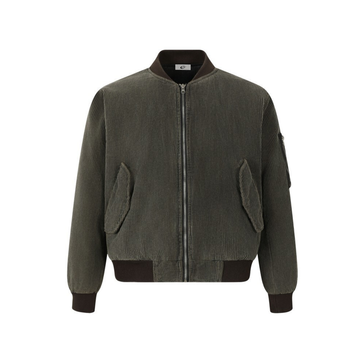 3-6-5.shop Corduroy Bomber Jacket