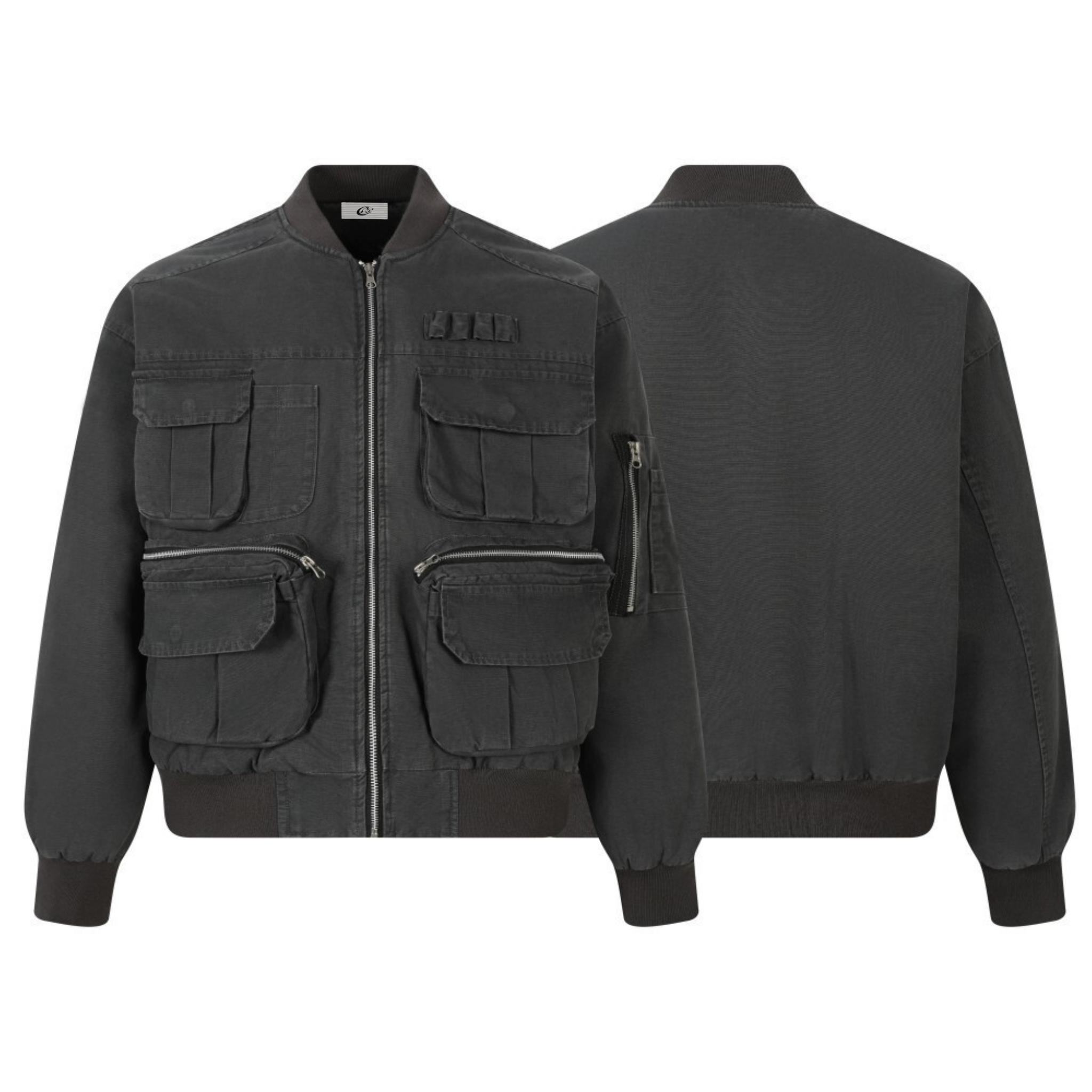 3-6-5.shop Utility Pocket Bomber Jacket