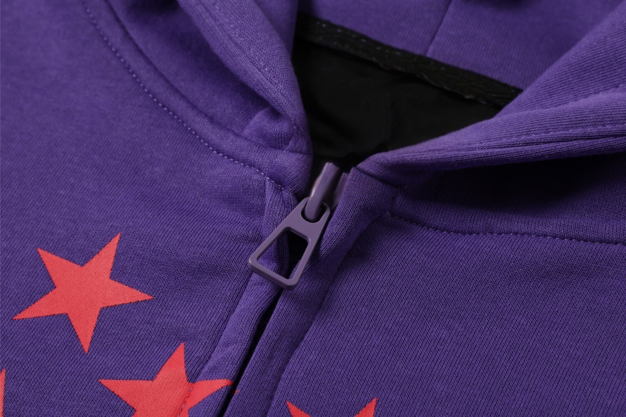 3-6-5.shop Star Graphic Zip Hoodie