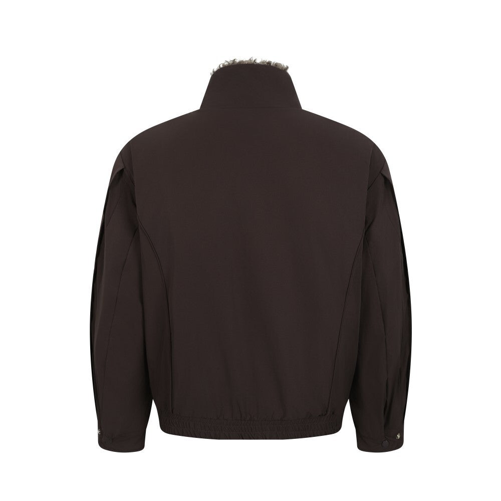 3-6-5.shop Faux Shearling Lined Jacket