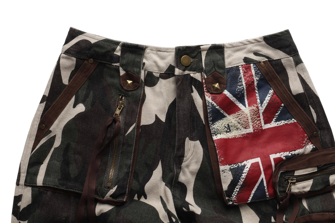 3-6-5.shop Camo Union Cargo Pants