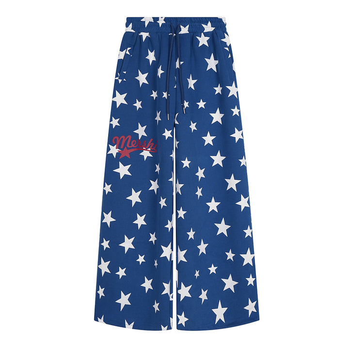 3-6-5.shop Star Pattern Sweatpants
