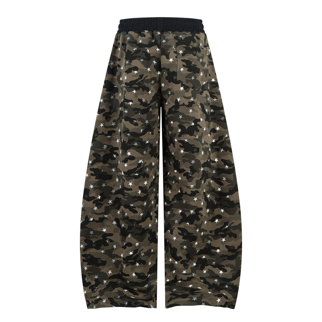 3-6-5.shop Star Camo Wide-Leg Sweatpants
