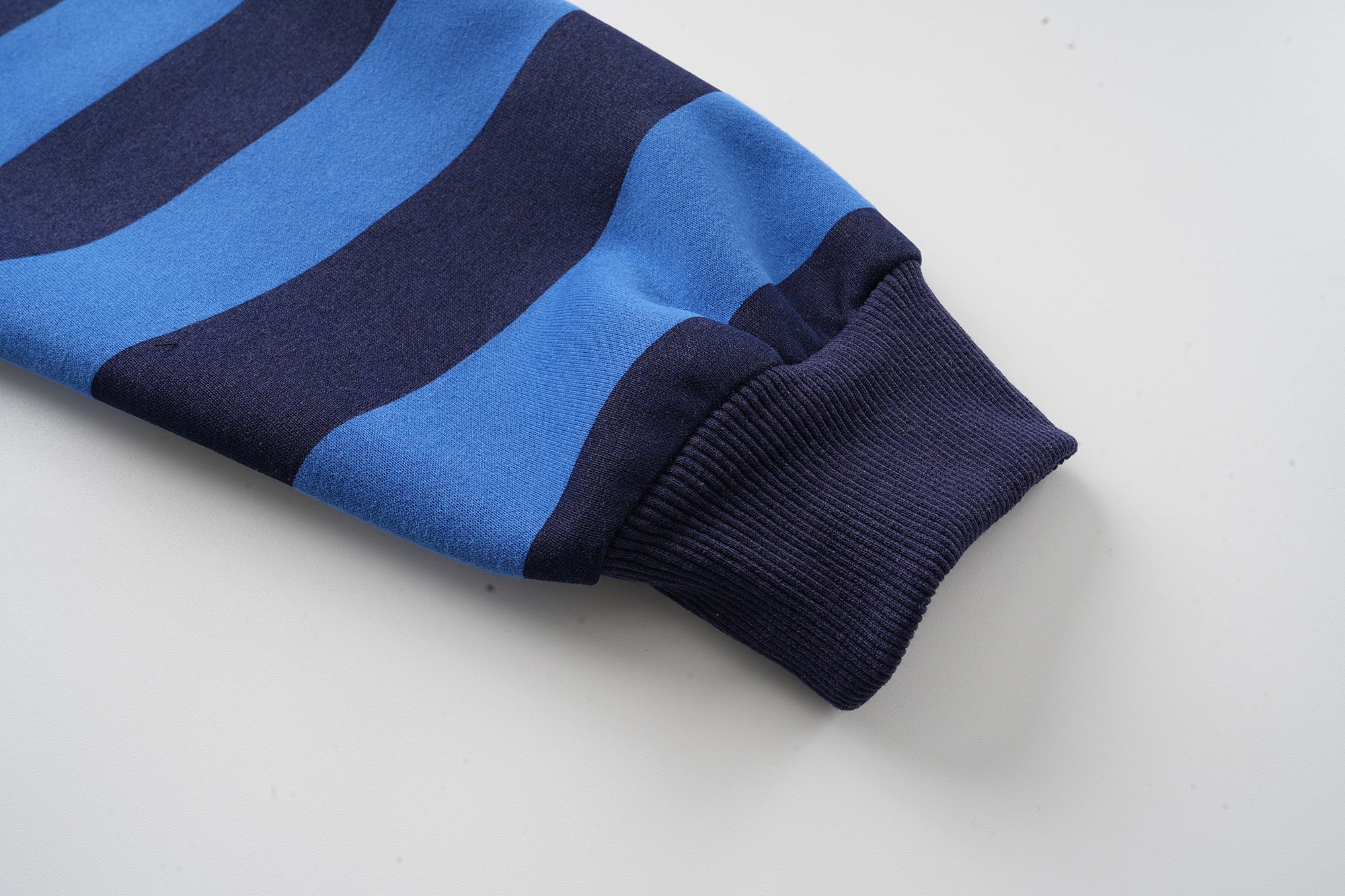 3-6-5.shop Striped Zip Hoodie