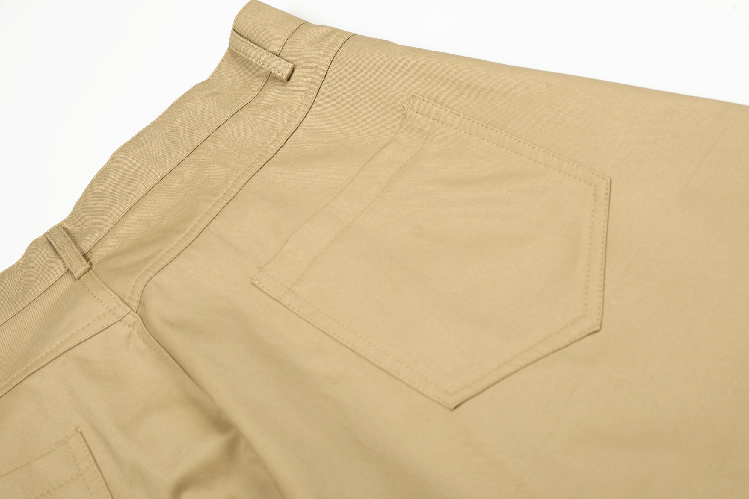 3-6-5.shop Curved Seam Cargo Pants – Khaki
