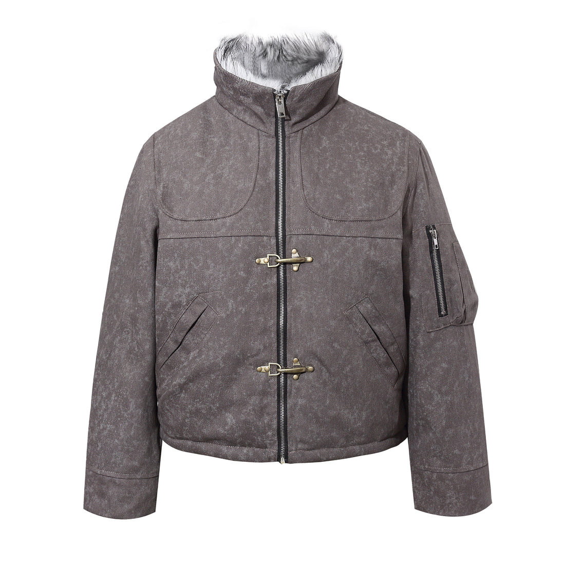 3-6-5.shop Vintage Toggle Cotton Jacket