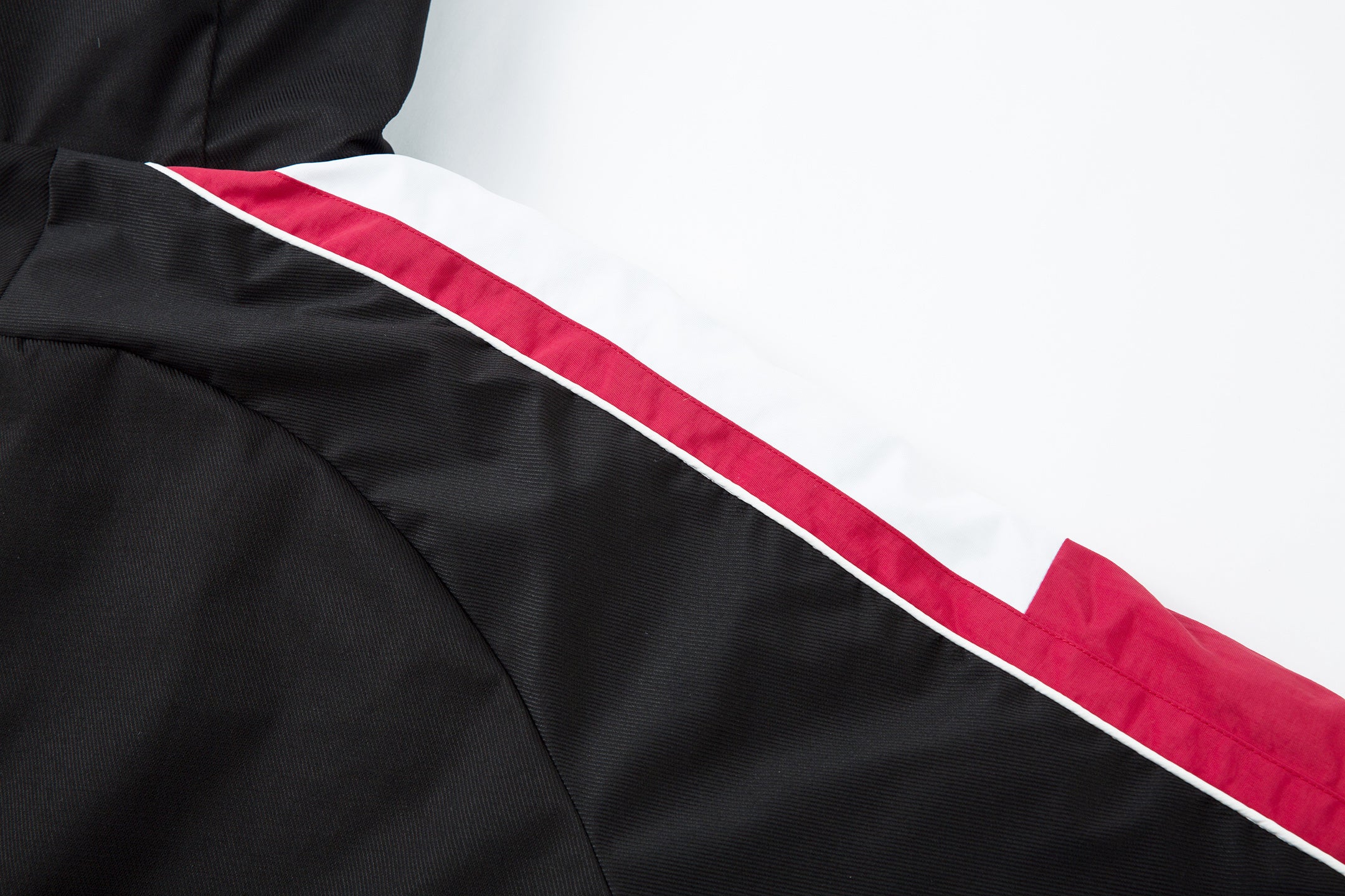 3-6-5.shop Racing Patch Faux Fur Hood Jacket