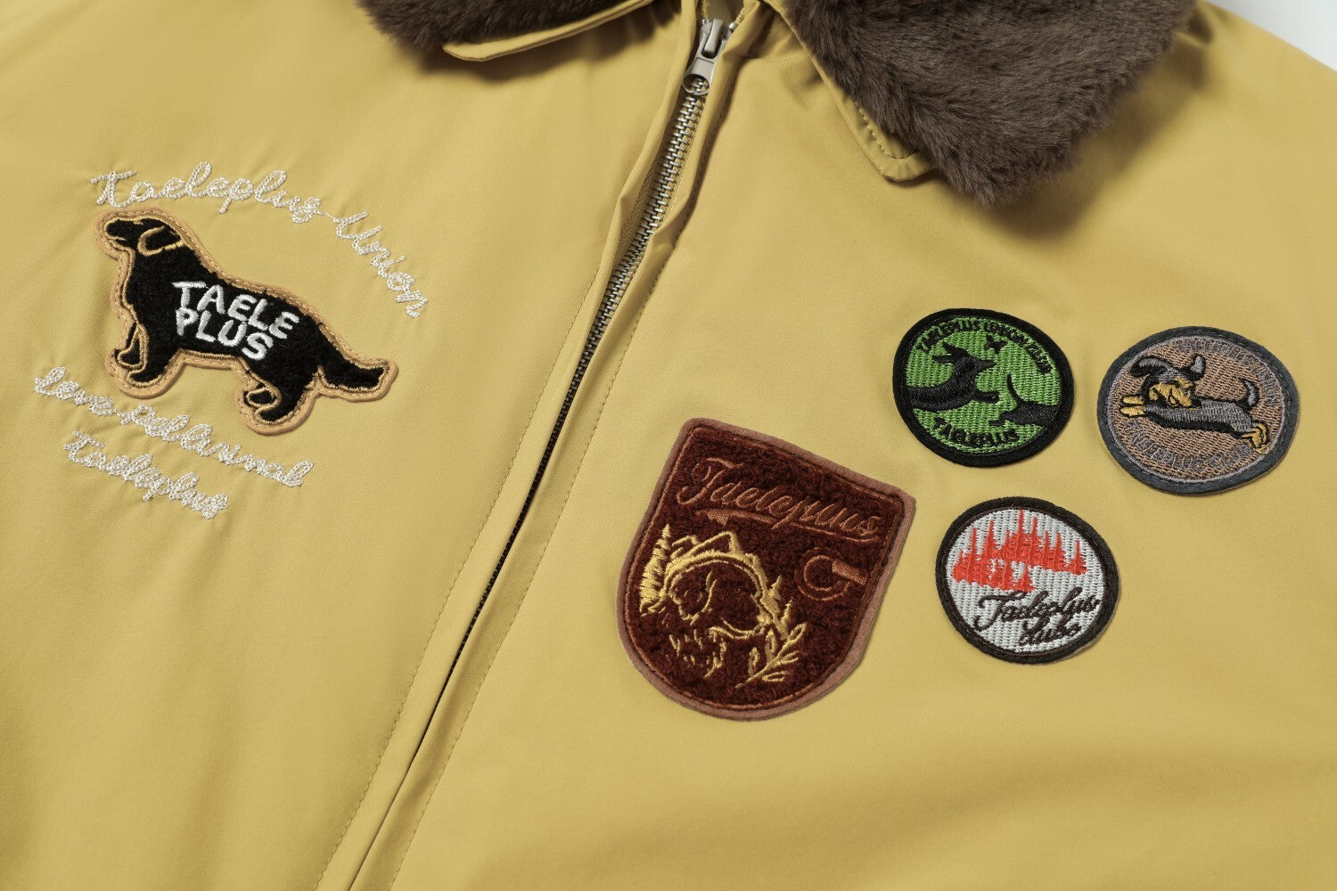 3-6-5.shop Aviation Patch Bomber Jacket
