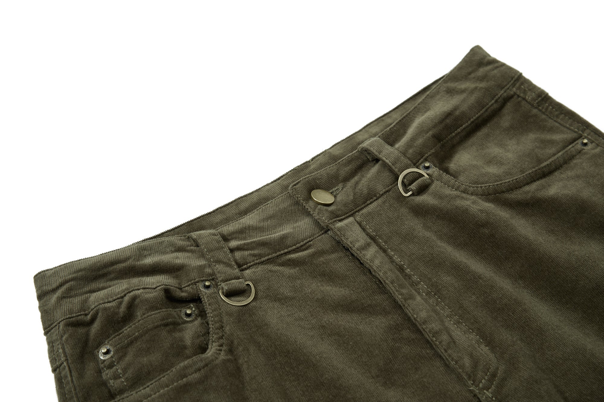 3-6-5.shop Washed Utility Flared Pants