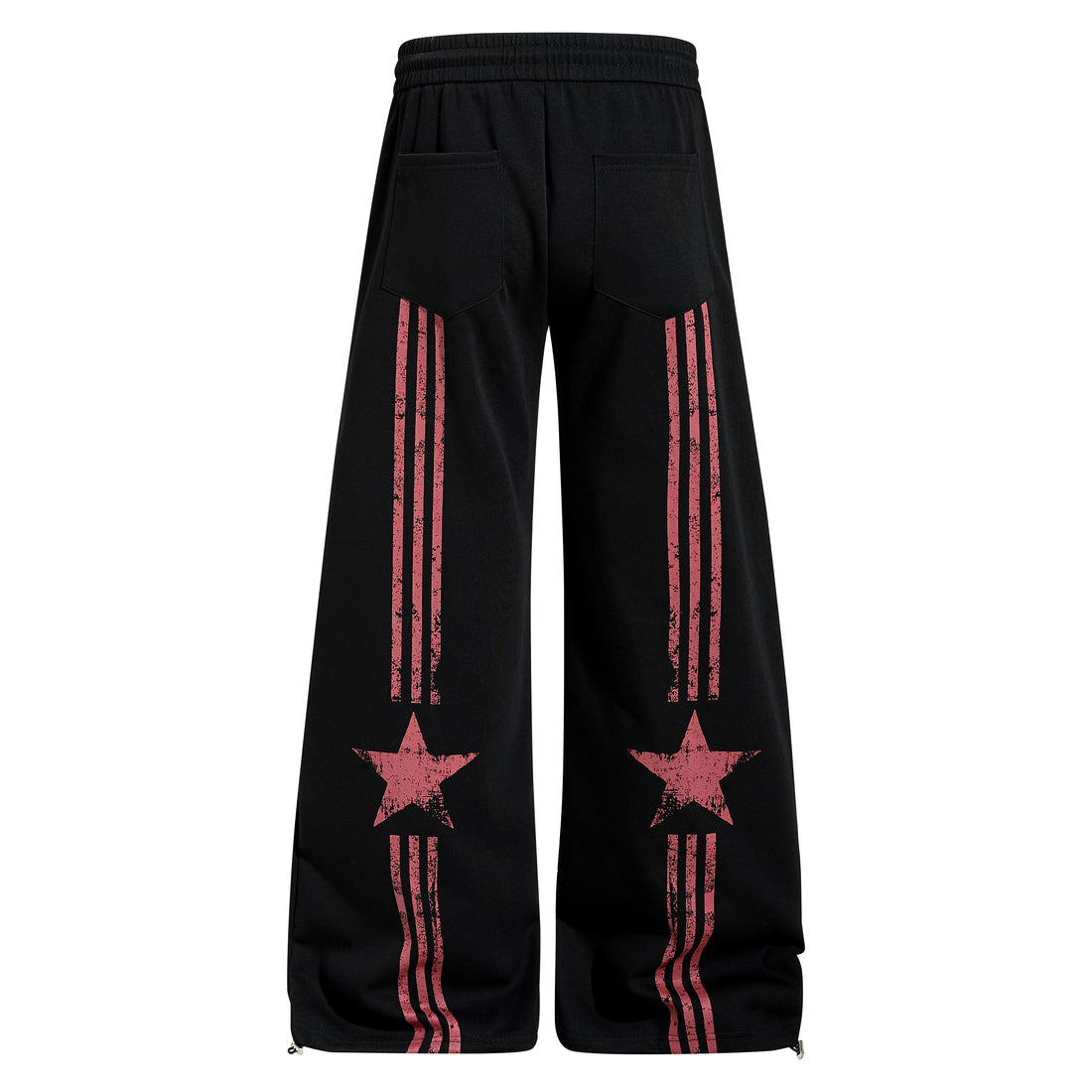 3-6-5.shop Vintage Star Wide-Leg Sweatpants