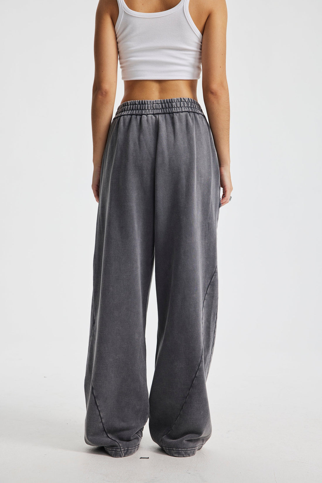 3-6-5.shop Washed Seamline Sweatpants