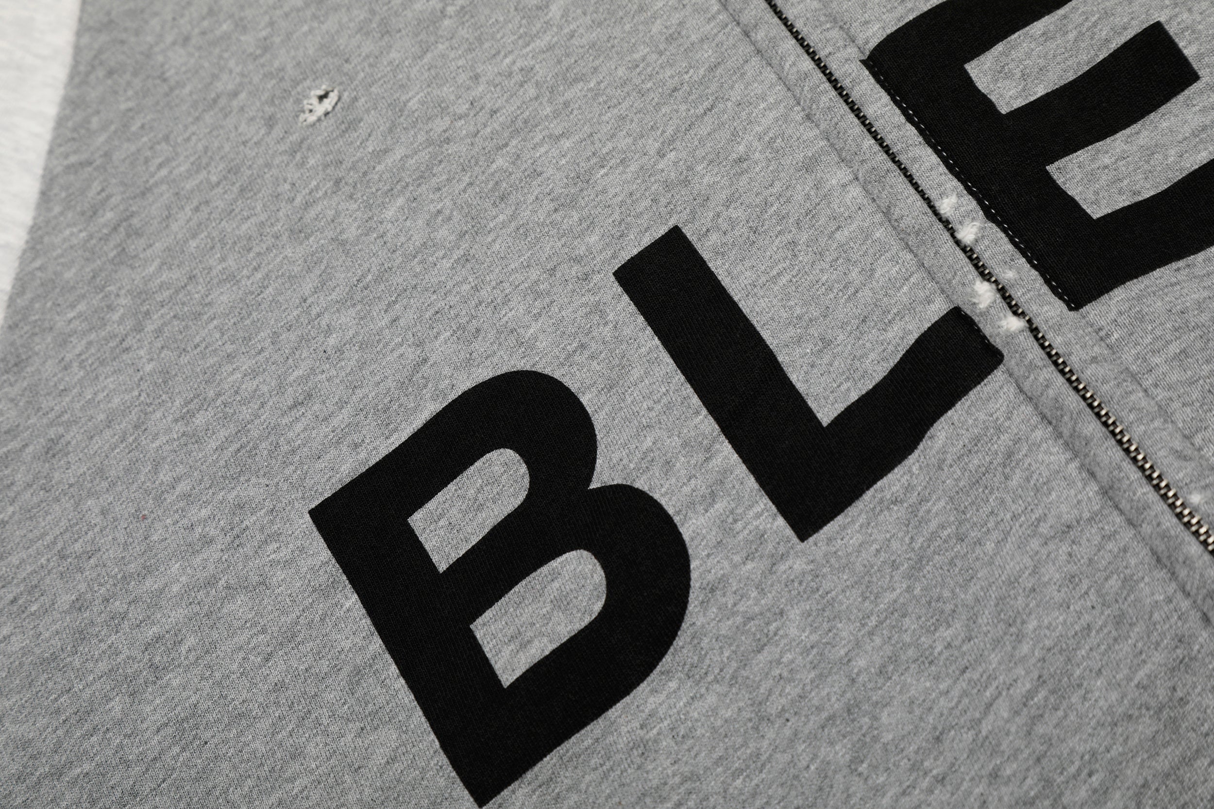 3-6-5.shop Graphic Zip-Up Hoodie