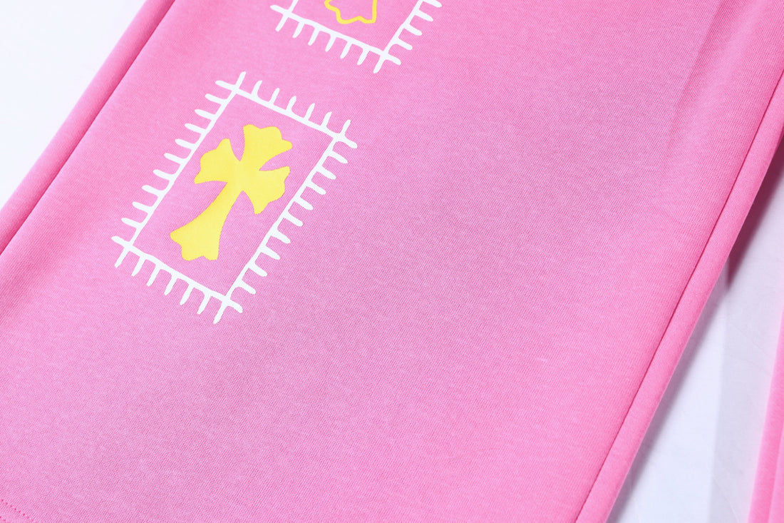 3-6-5.shop Graphic Wide-Leg Sweatpants