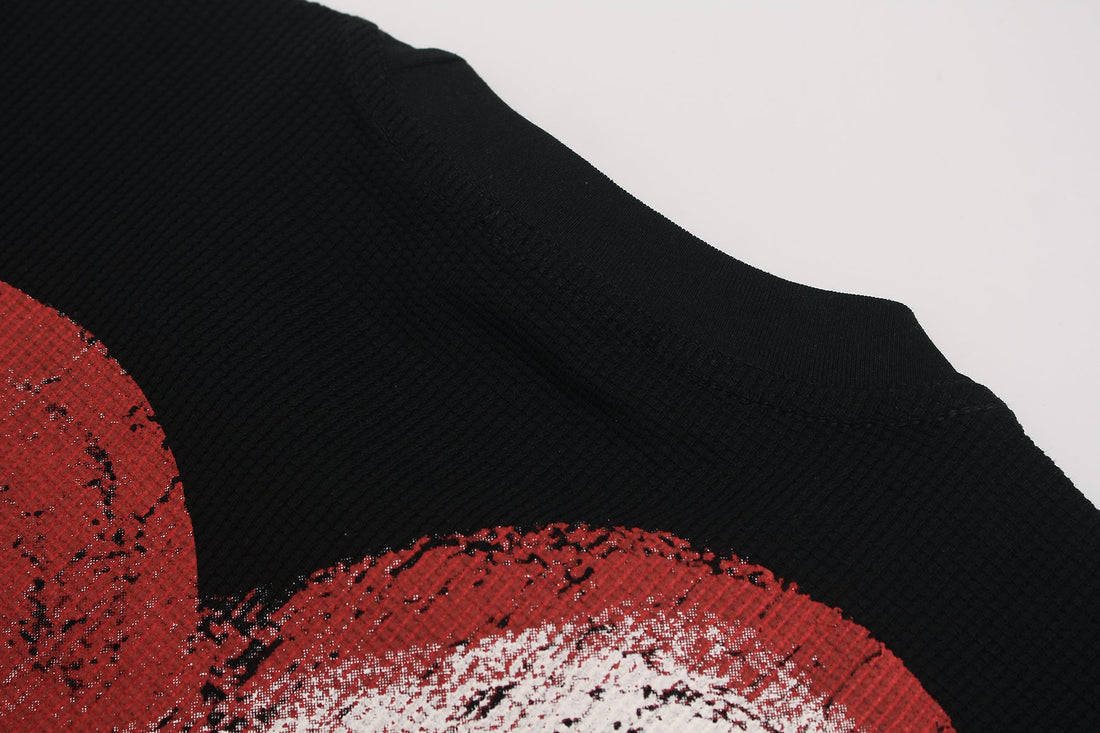 3-6-5.shop Melted Heart Ribcage Graphic Tee