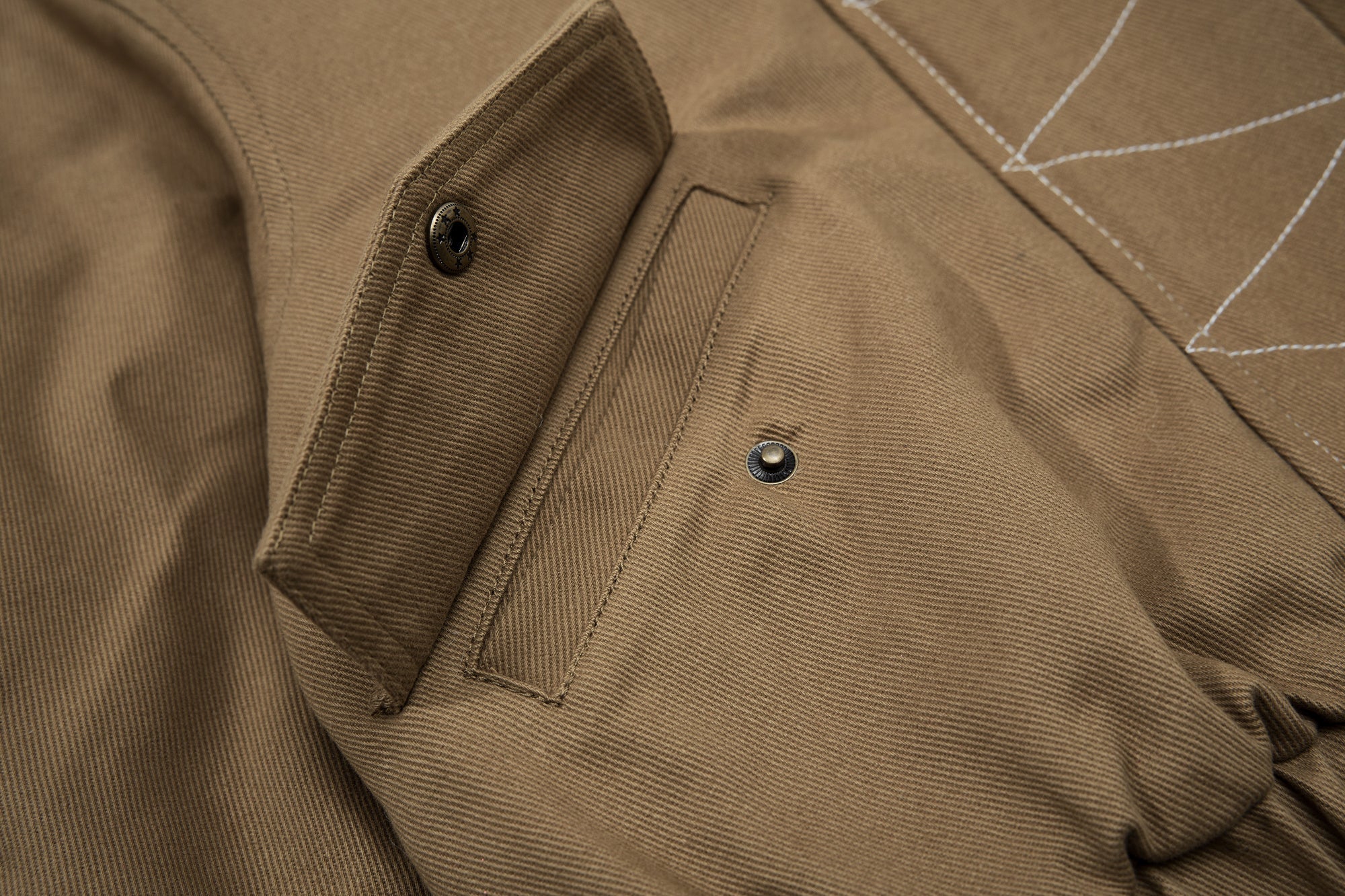 3-6-5.shop Fur-Lined High-Neck Cotton Jacket